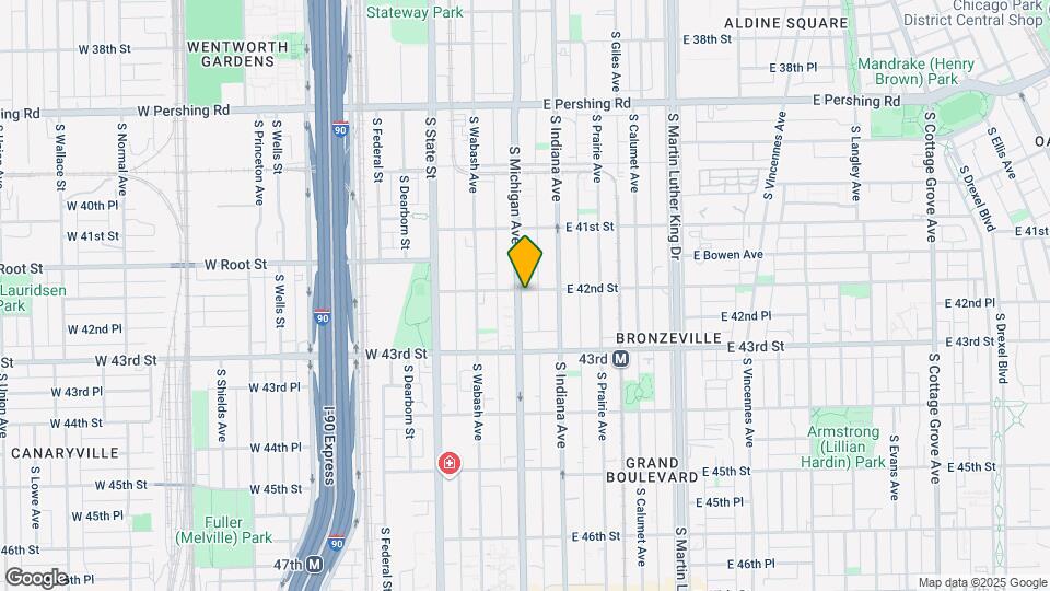 4201-4209 S Michigan Ave Map and Location Details