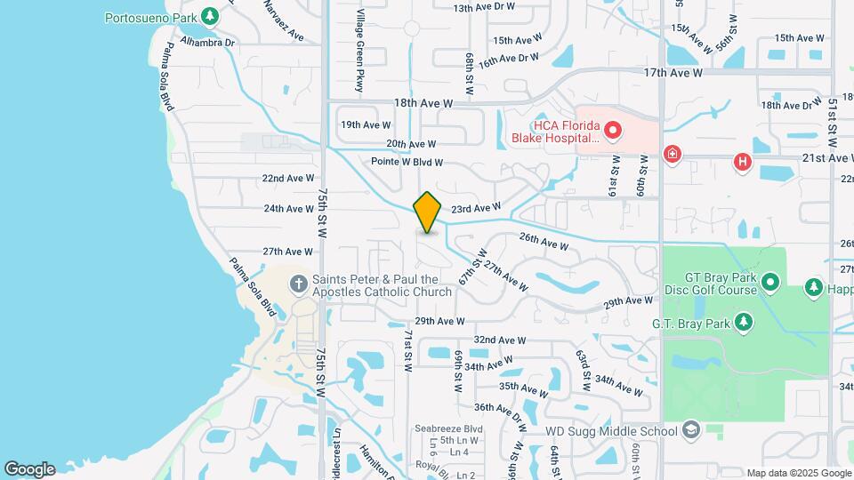 6908 Arbor Oaks Cir Map and Location Details