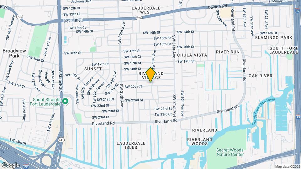 3301 SW 20th Ct Map and Location Details