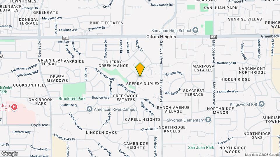 5834 Sperry Dr Map and Location Details