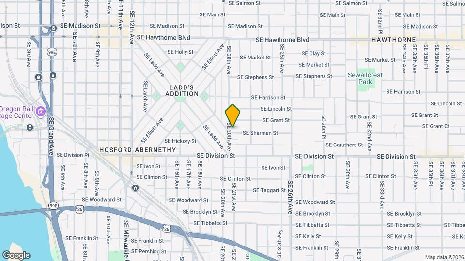 2240 SE 20th Ave, Unit B Map and Location Details