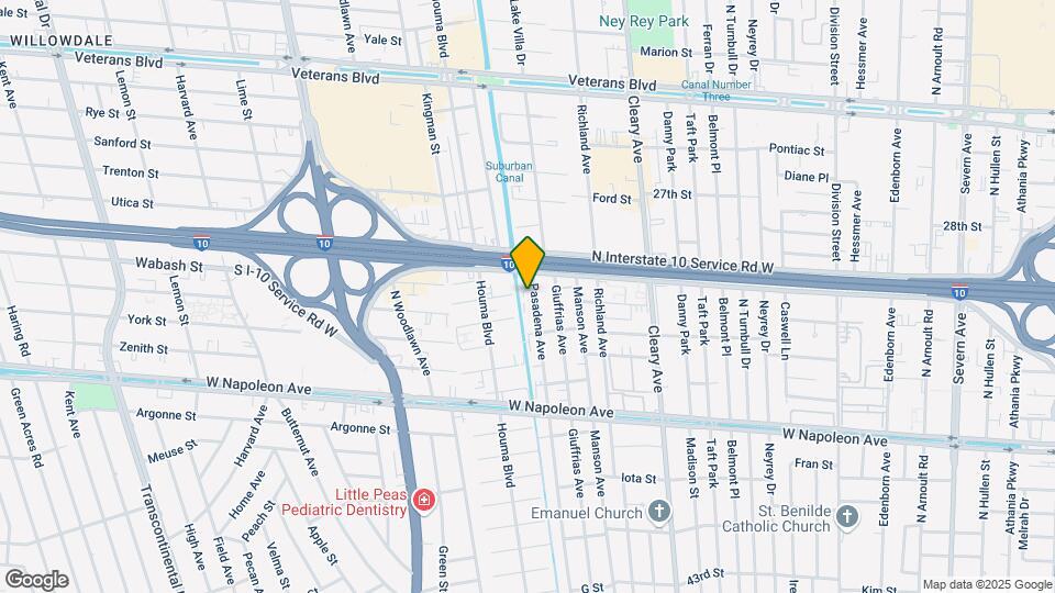 2524 Pasadena Ave Map and Location Details
