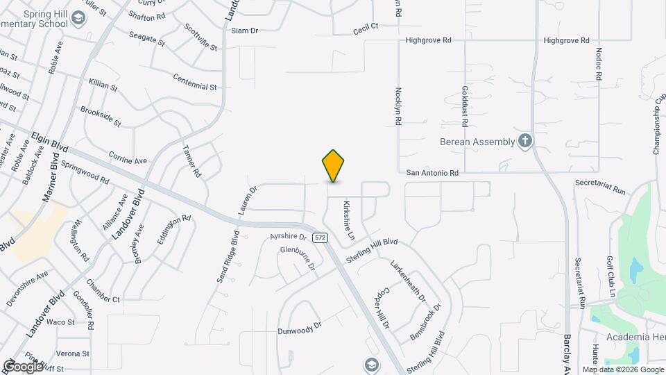 5732 Greystone Dr Map and Location Details