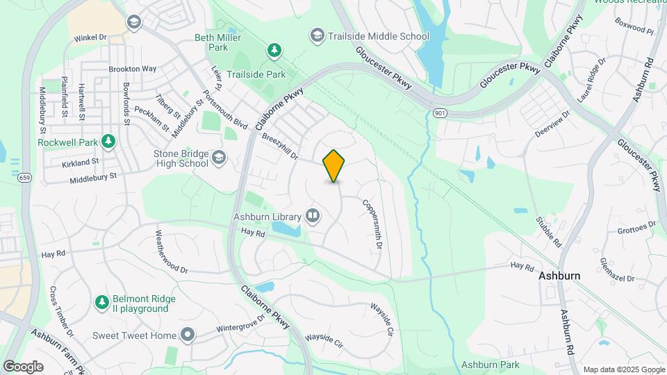 20573 Breezyhill Dr Map and Location Details