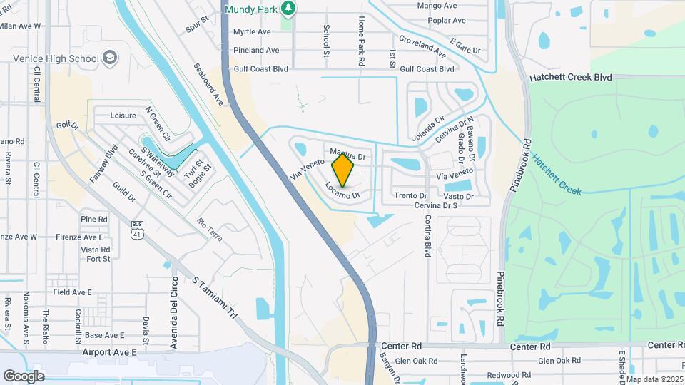 706 Locarno Dr Map and Location Details