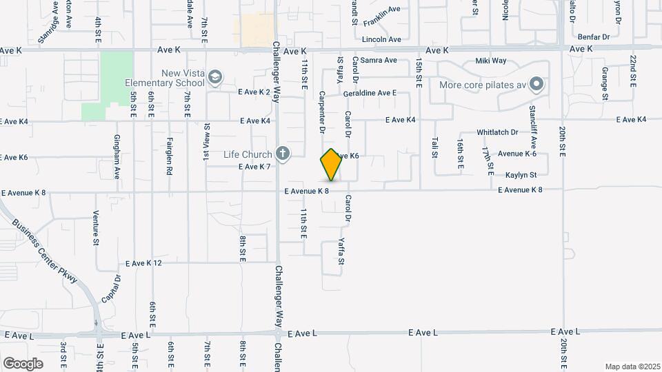 1134 Cambridge Ct Map and Location Details