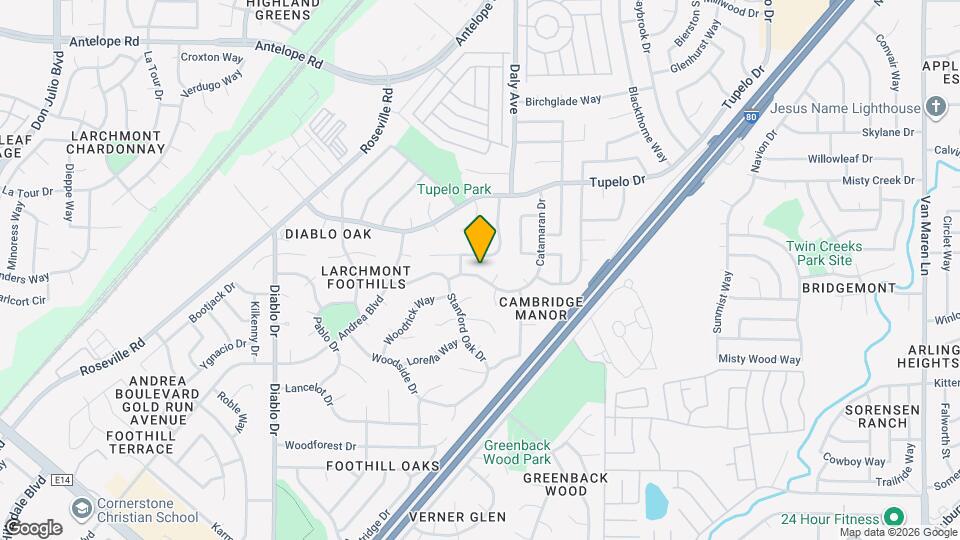 7025 Catamaran Dr Map and Location Details