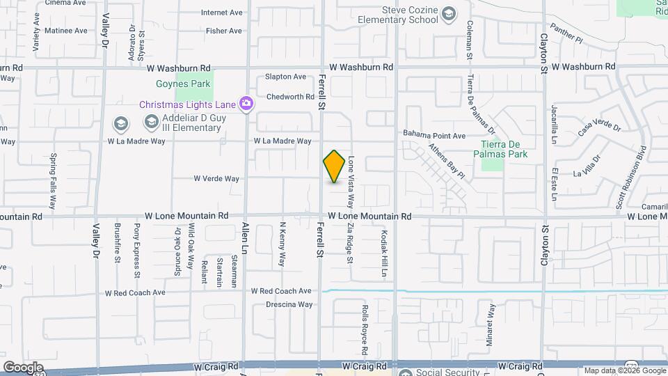 3224 Lone Prarie Ct Map and Location Details