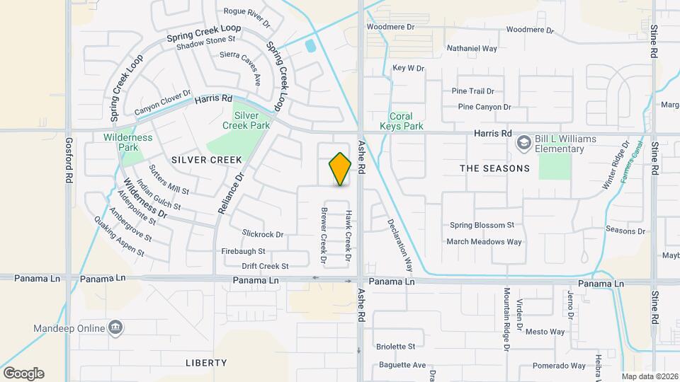 6613 High Peaks Dr Map and Location Details