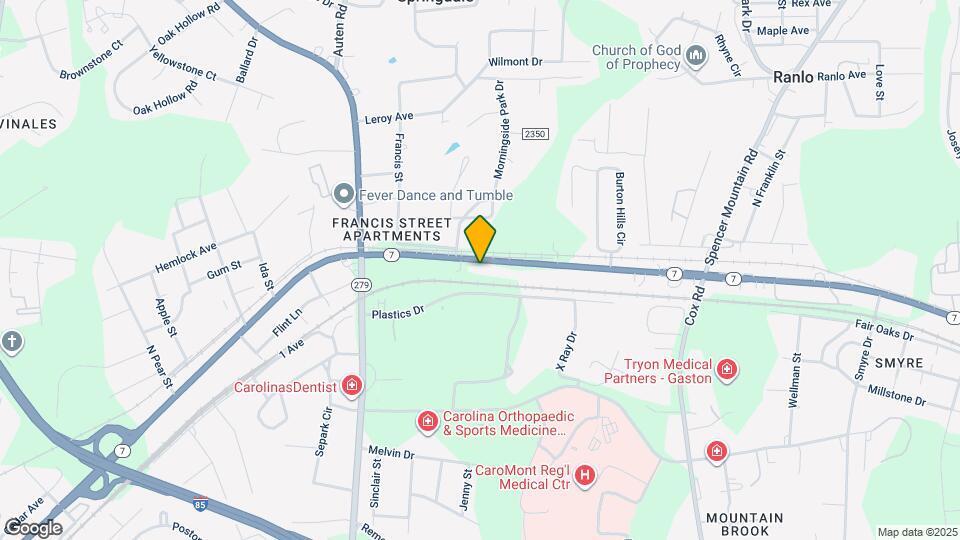 2417 E Ozark Ave Map and Location Details