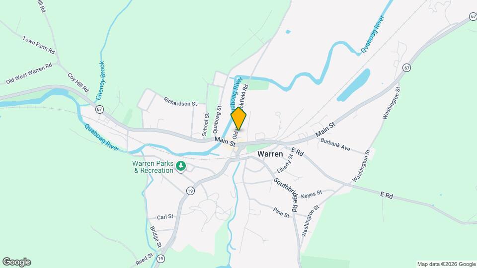 26 Old West Brookfield Rd Map and Location Details