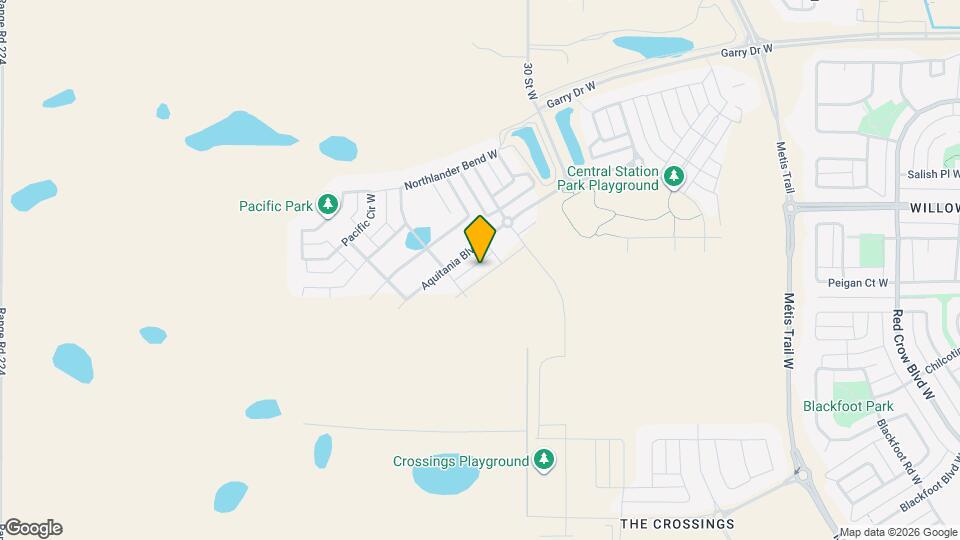 2 bedroom Basement Suite, Assigned Parking, Insuite Laundry Map and Location Details