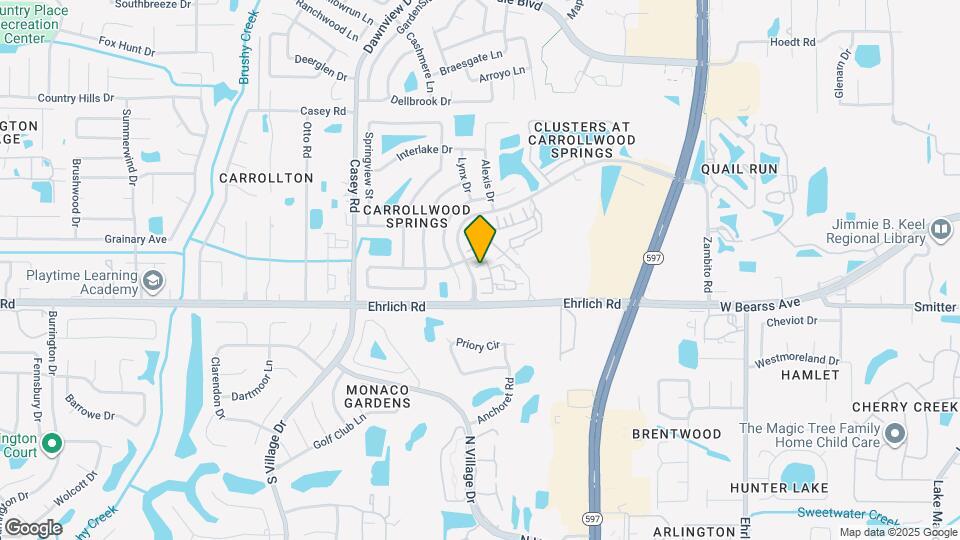 4008 Palmetto Palm Ct Map and Location Details