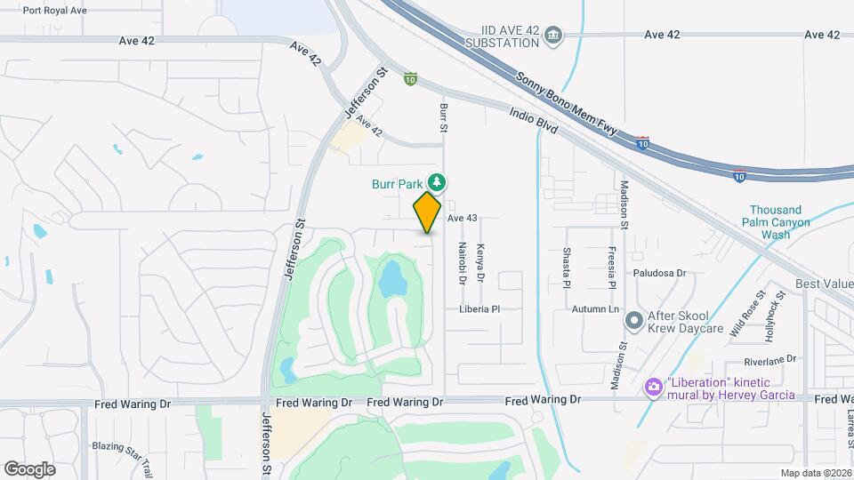 80589 Hoylake Dr Map and Location Details