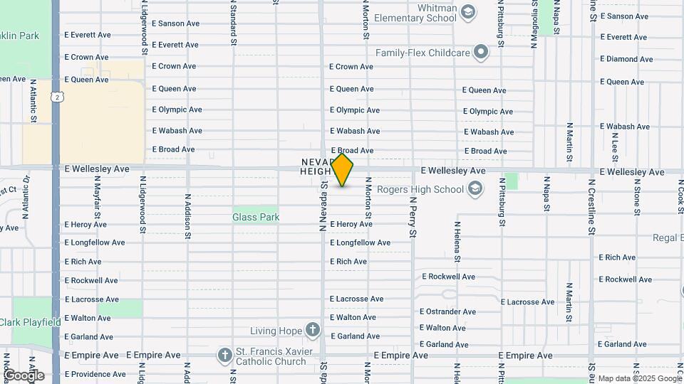 1024 E Hoffman Ave Map and Location Details