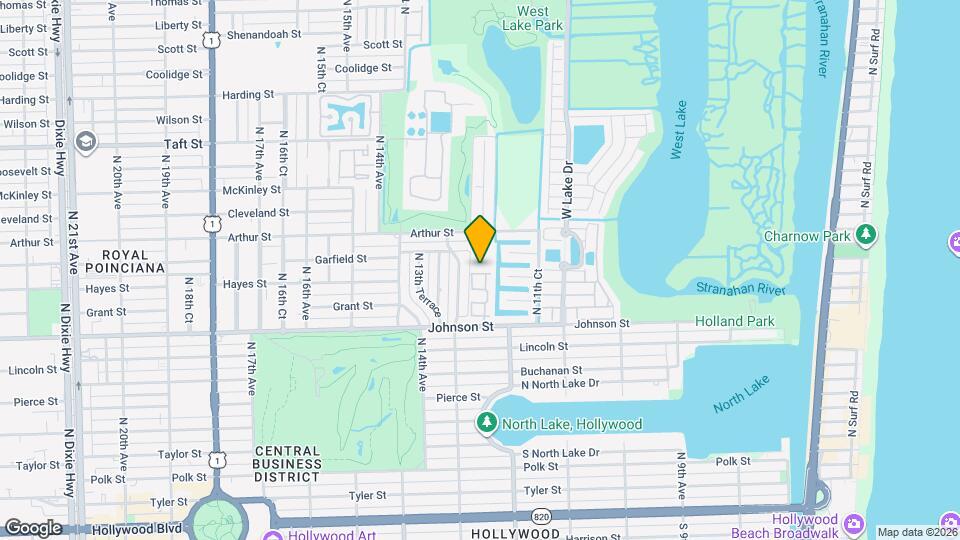 1251 Hayes St Map and Location Details