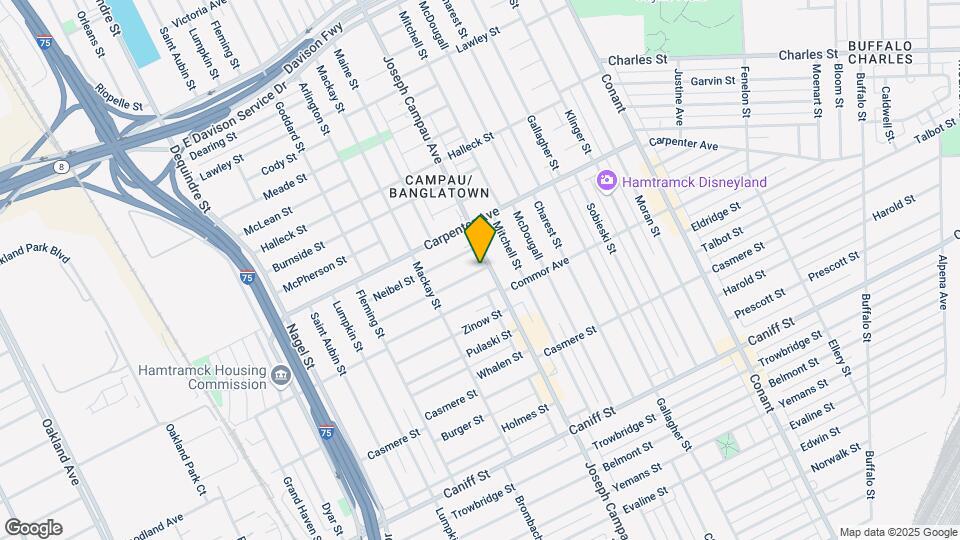 2685 Botsford St, Unit Upper Map and Location Details