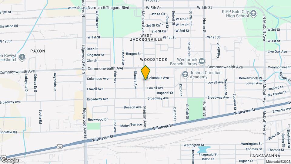 903 Melson Ave Map and Location Details