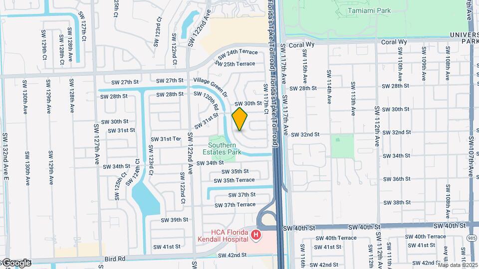 3220 SW 118th Ct Map and Location Details
