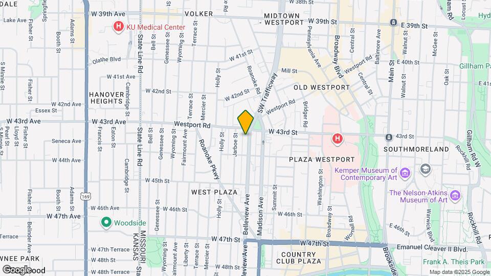 4318 Belleview Ave Map and Location Details