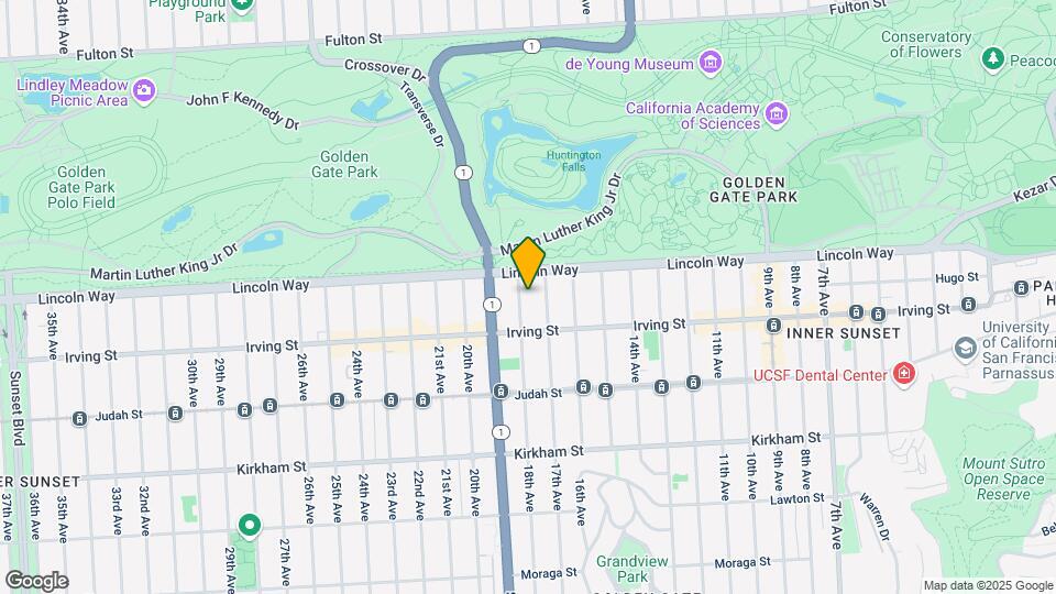 1242 18th Ave Mapa y Detalles de la Ubicación
