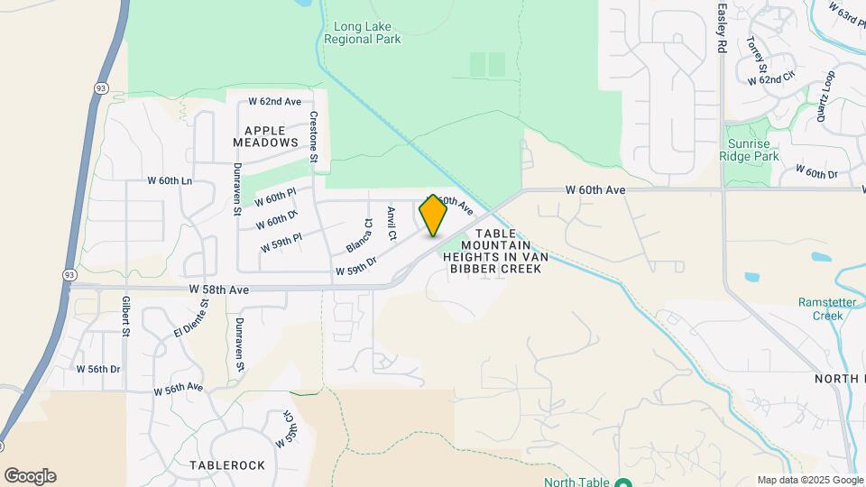 18327 W 58th Dr Map and Location Details