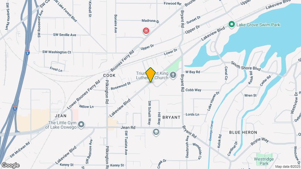 4884 Lamont Way Map and Location Details