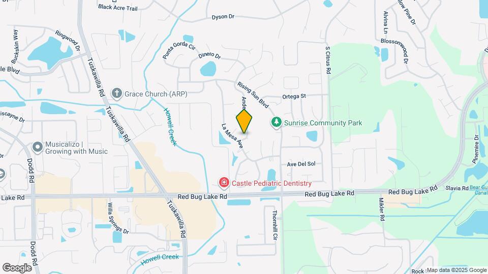 1348 Andes Dr Map and Location Details