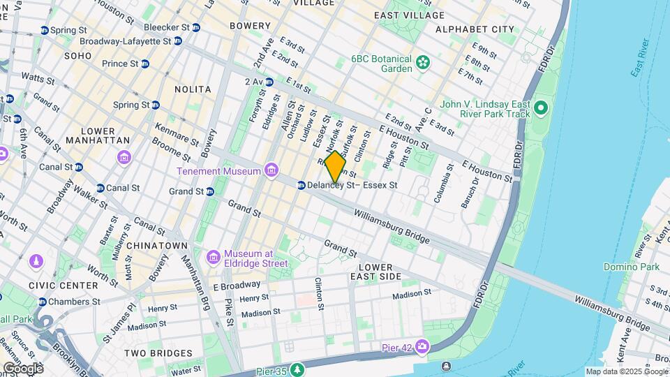 98 Suffolk St Map and Location Details
