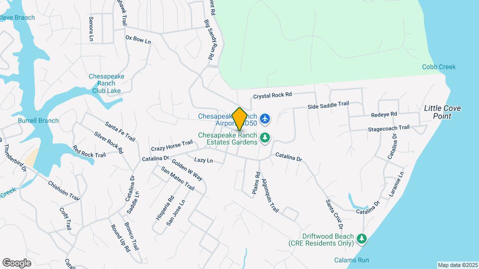 845 Whispering Pine Cir Map and Location Details