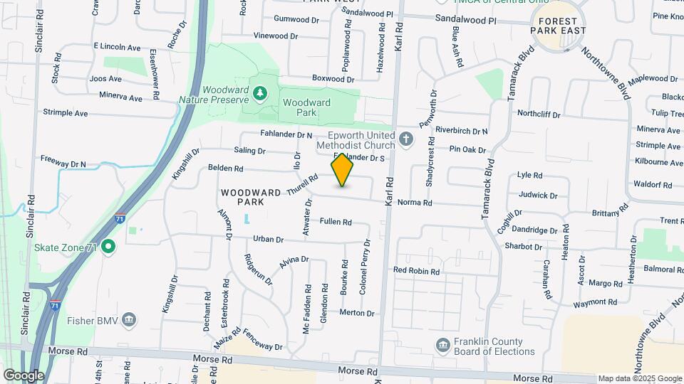 1458 Norma Rd Map and Location Details
