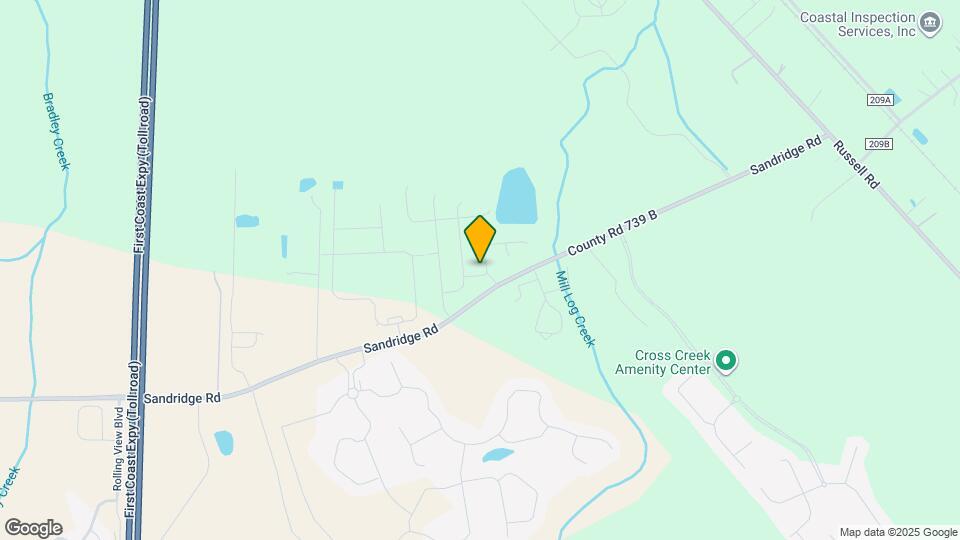 2727 Robinson Rnch Rd Map and Location Details