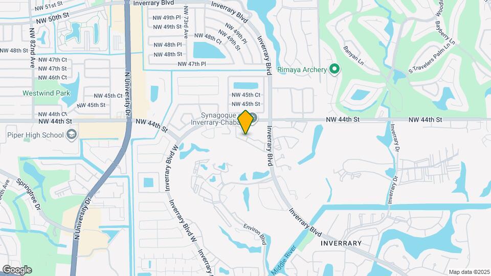 4243 NW 68 Way Map and Location Details