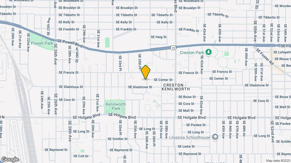 4043-4043 SE 36th Ave Mapa y Detalles de la Ubicación