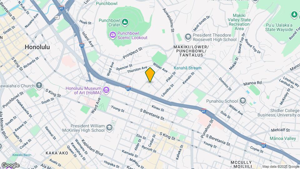 1115 Hassinger St Map and Location Details