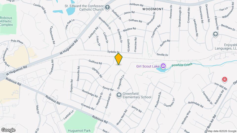 2290 Greenfield Dr Map and Location Details