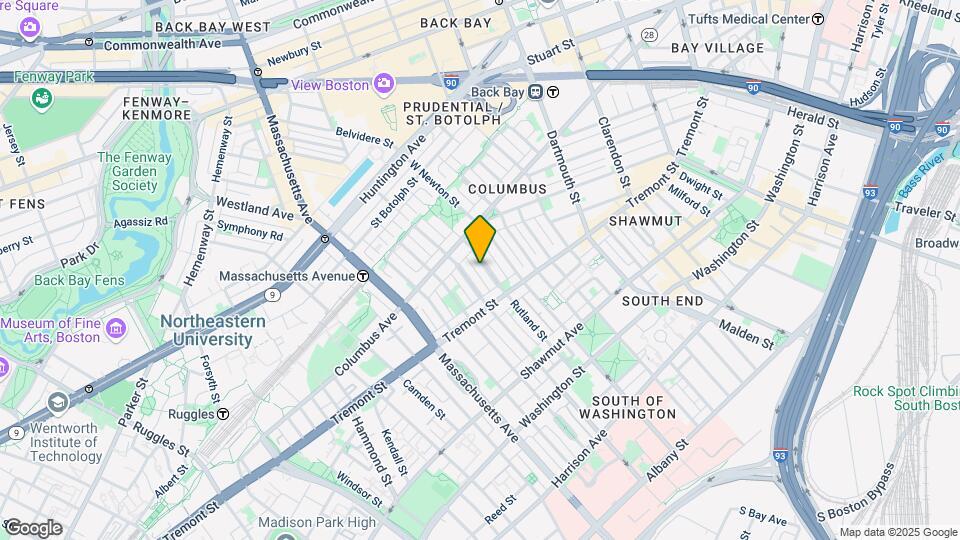 30 Rutland Sq Mapa y Detalles de la Ubicación