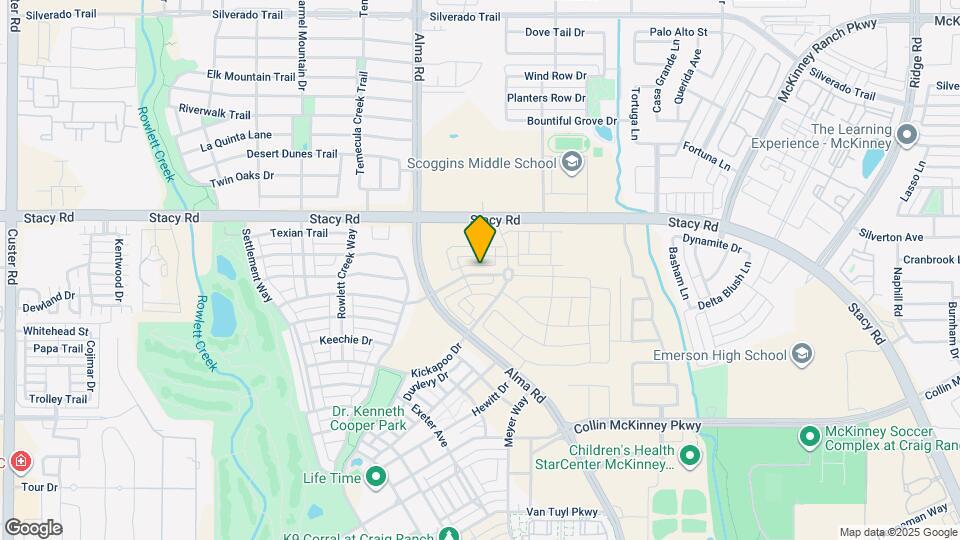 7200 Chief Spotted Tail Dr Mapa y Detalles de la Ubicación