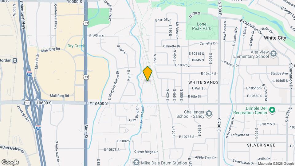 10489 S Crimson Sage Ln Map and Location Details