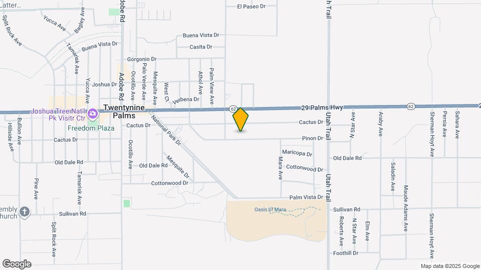 74160 Pinon Dr Map and Location Details