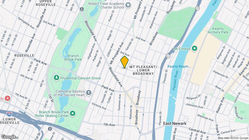 190 Summer Ave, Unit Apt2 Map and Location Details