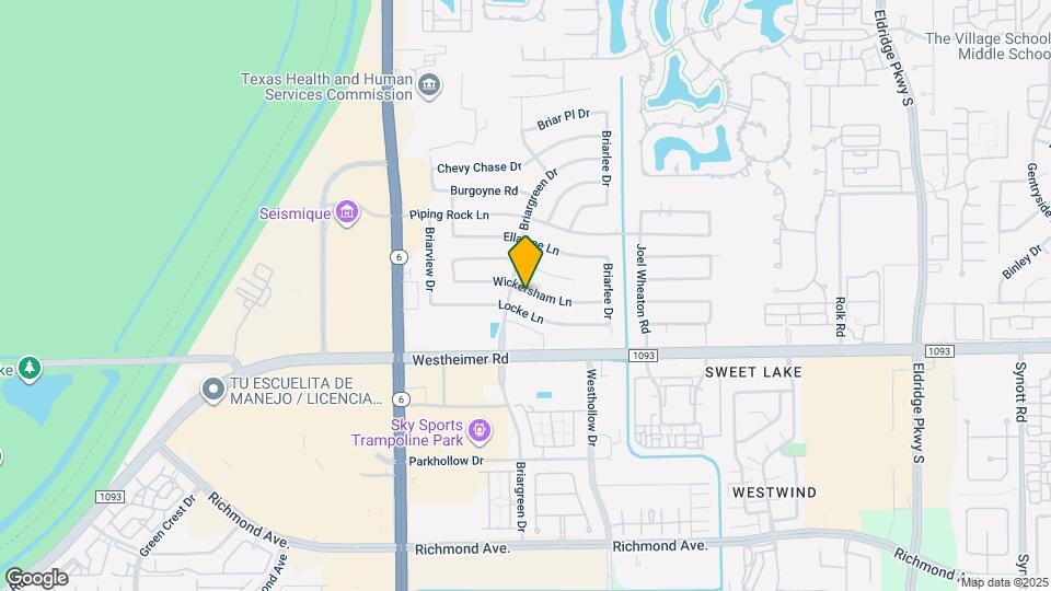 14115 Wickersham Ln Map and Location Details