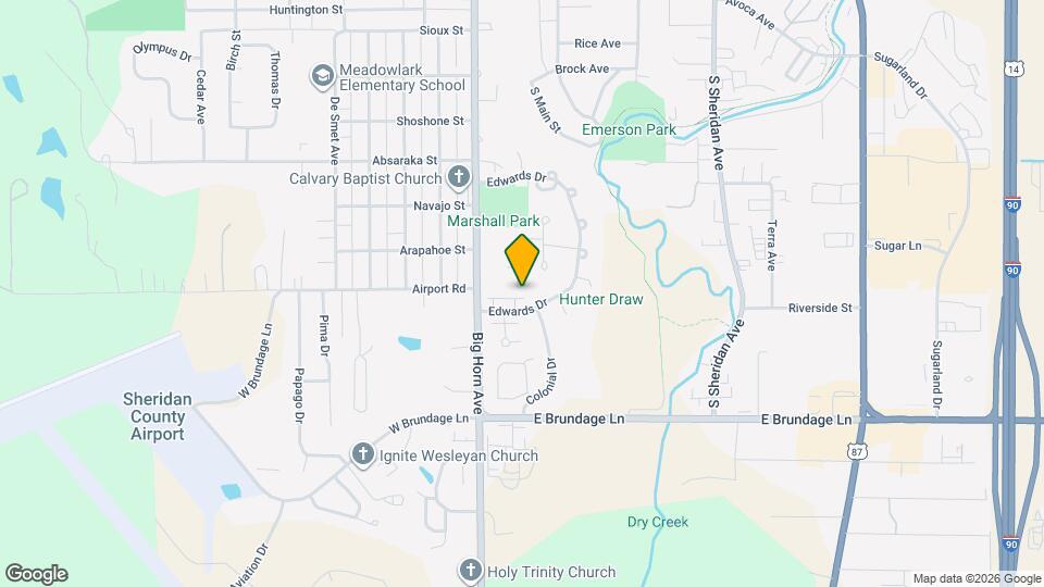 1943 Edwards Dr Map and Location Details