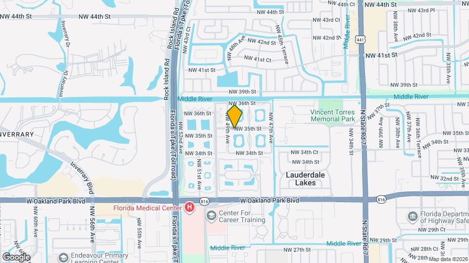 4800 NW 35th St, Unit 607 Mapa y Detalles de la Ubicación