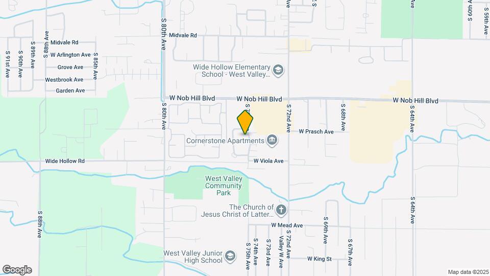 7503 Westbrook Ct Map and Location Details