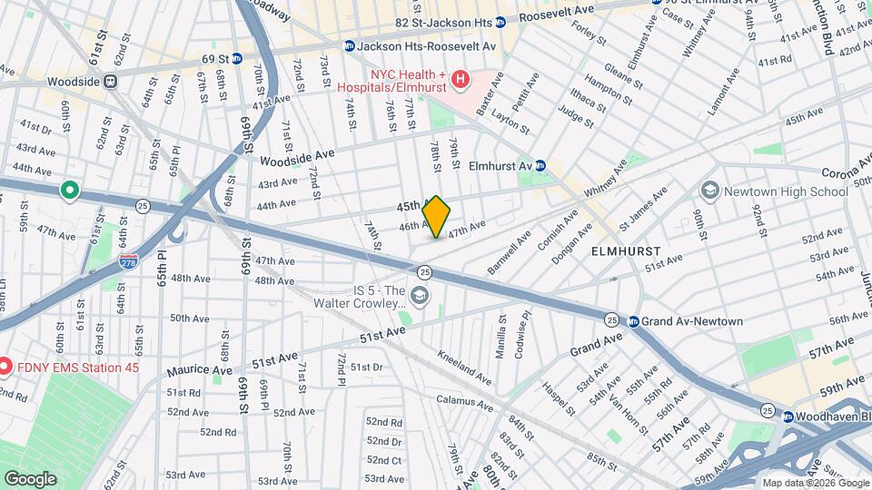 7626 47th Ave Map and Location Details