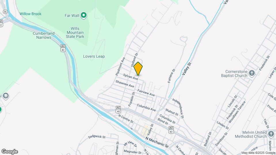 600 Franklin St Mapa y Detalles de la Ubicación