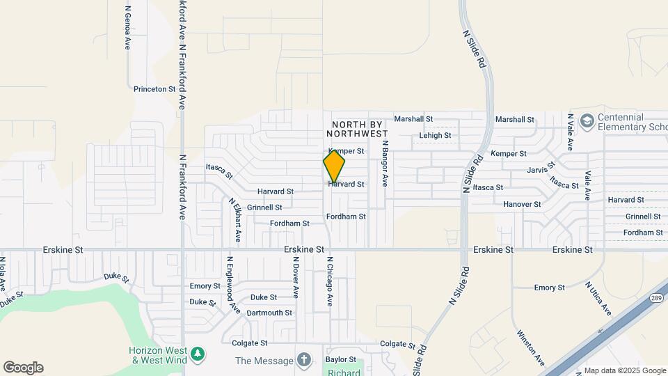 5419 Harvard St Map and Location Details