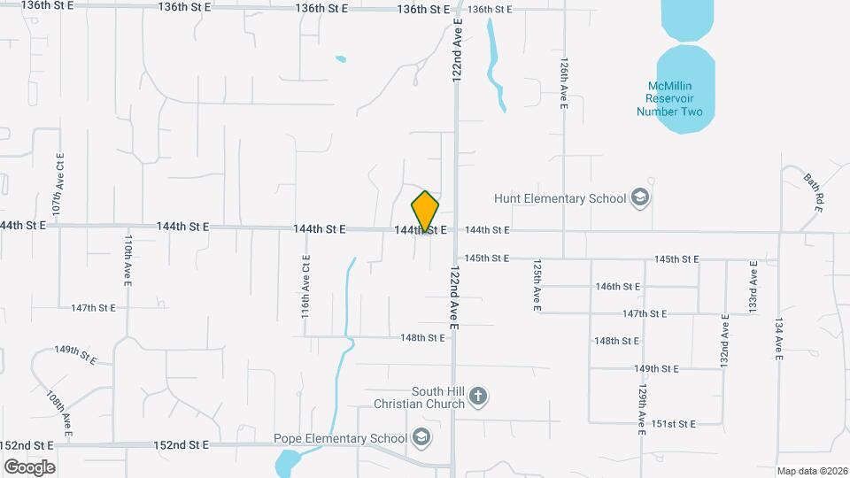 14404 121st Ave E Mapa y Detalles de la Ubicación