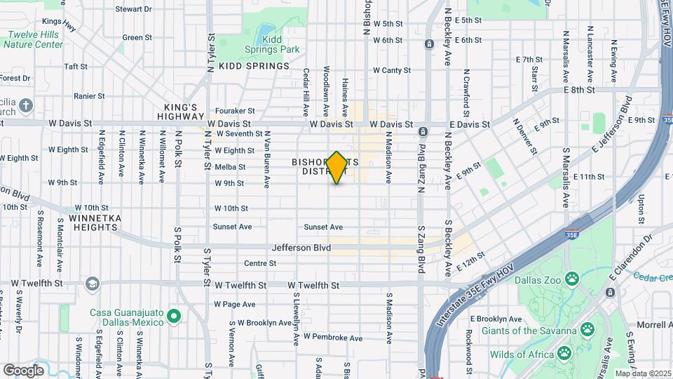 430 W 9th St Map and Location Details